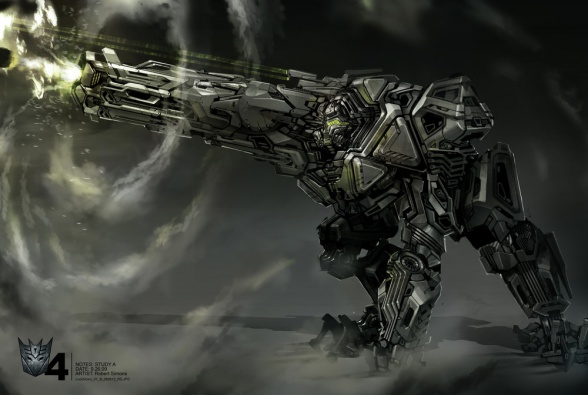 Arte conceptual de 'Transformers: La era de la extinción'