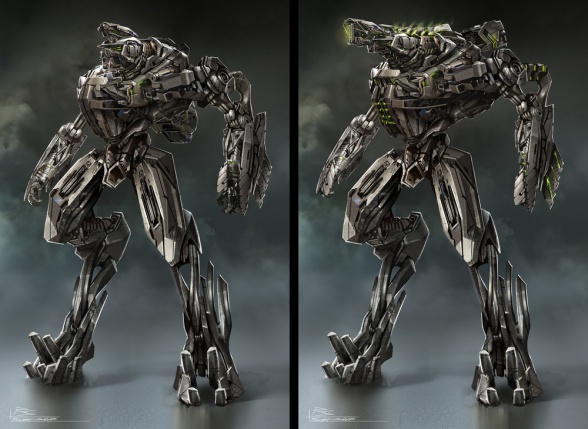 Arte conceptual de 'Transformers: La era de la extinción'