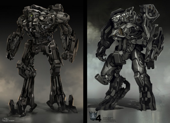 Arte conceptual de 'Transformers: La era de la extinción'