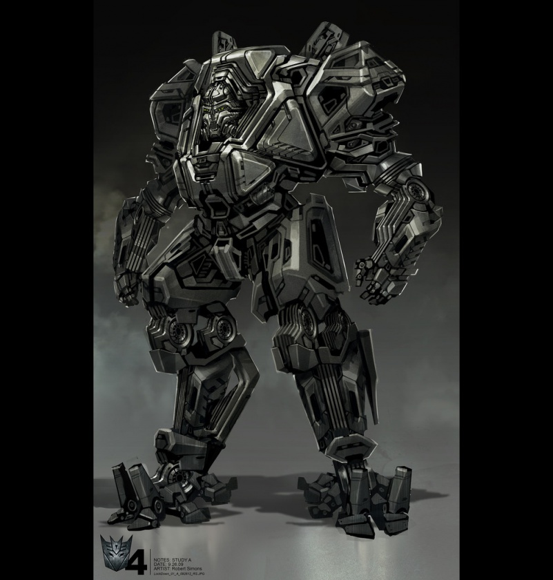Arte conceptual de 'Transformers: La era de la extinción'