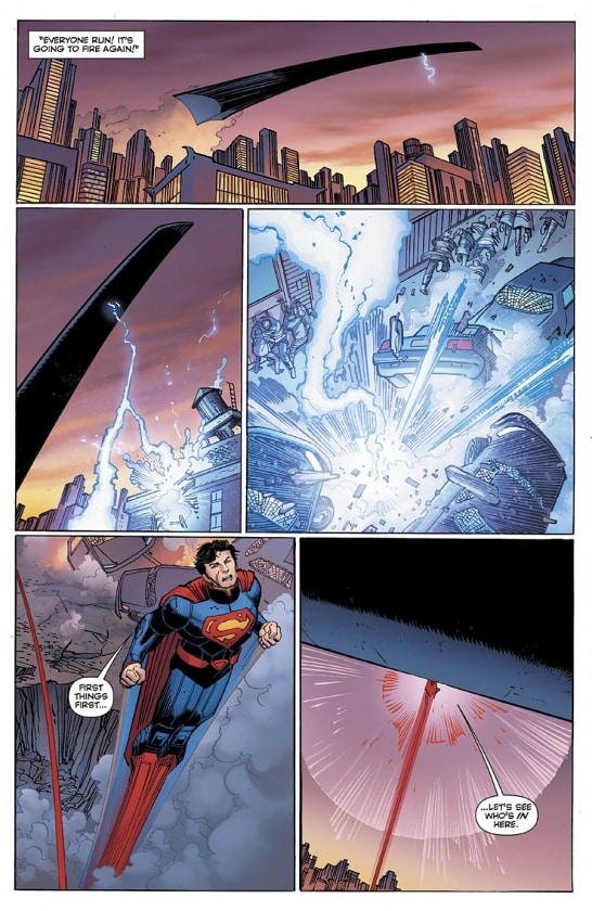 Nueva preview de Superman #32 con Geoff Johns y John Romita, Jr.