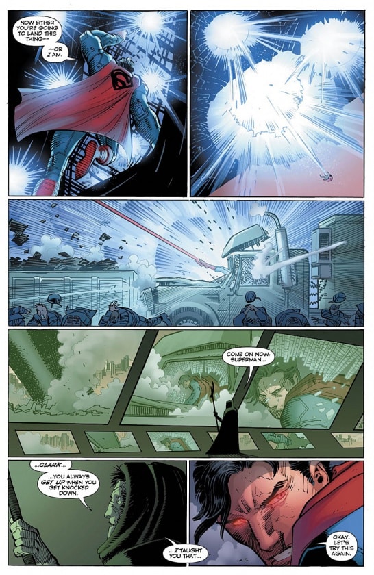 Nueva preview de Superman #32 con Geoff Johns y John Romita, Jr.