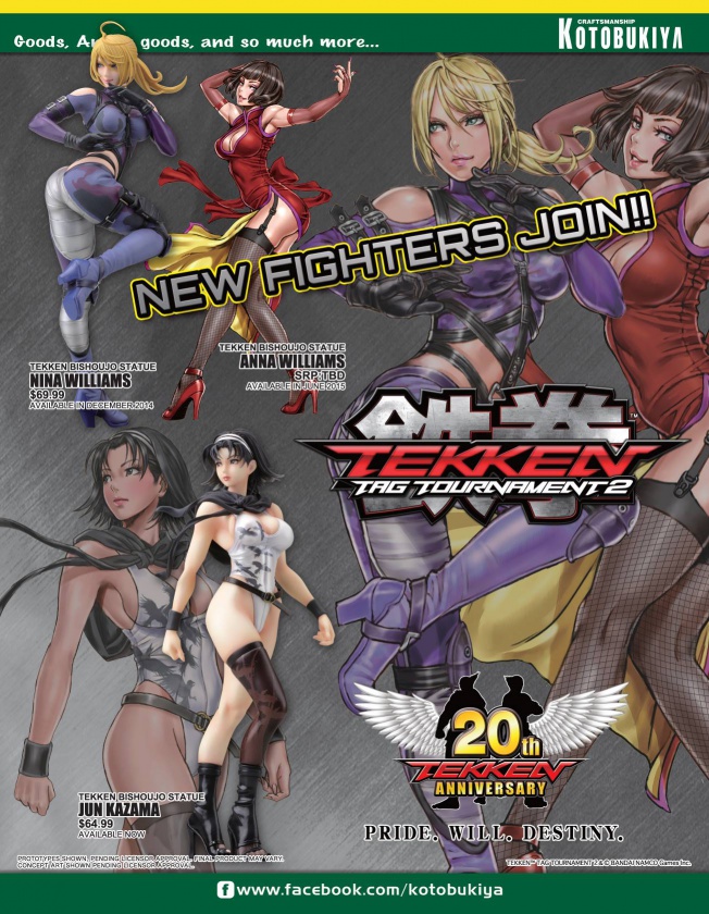 [SDCC2014] Catálogo de Kotobukiya para la Comic-Con