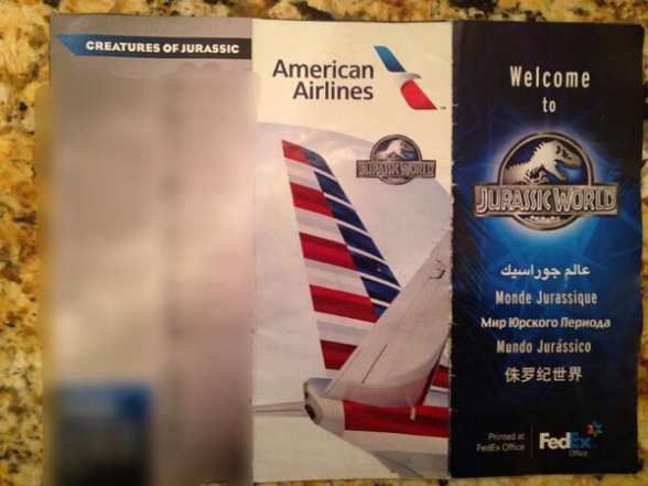 Se filtran los nombres de los dinosaurios de 'Jurassic World'
