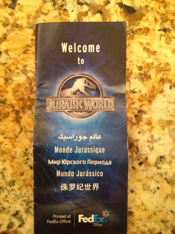 Se filtran los nombres de los dinosaurios de 'Jurassic World'