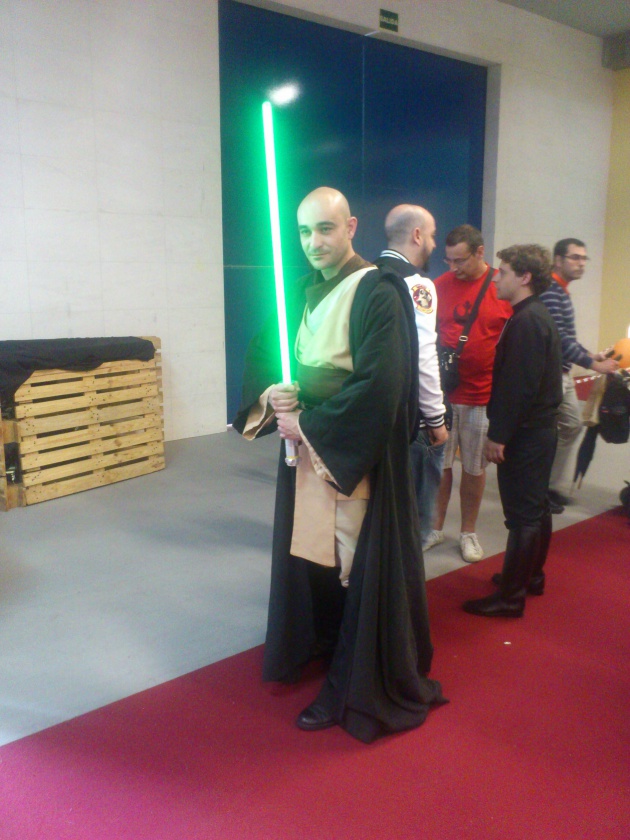 Metrópoli Comic Con Cosplayers Jedi
