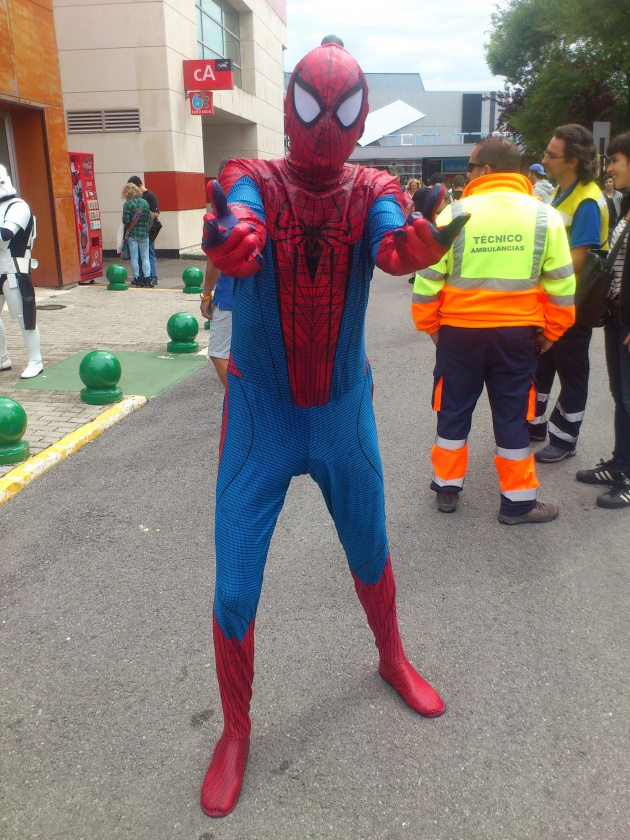 Metrópoli Comic Con Cosplayers Spiderman