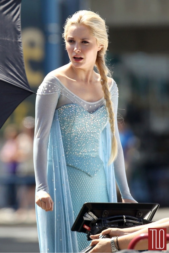Primeras imágenes de Georgina Haig como Elsa en Érase una Vez