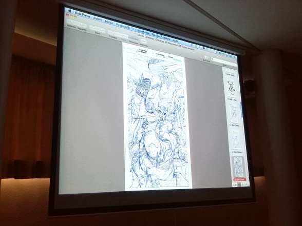 Metrópoli Comic Con Masterclass Rafa Sandoval Jordi Tarragona