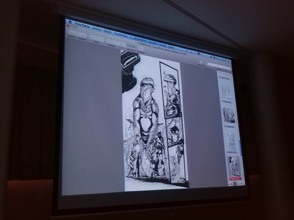 Metrópoli Comic Con Masterclass Rafa Sandoval Jordi Tarragona