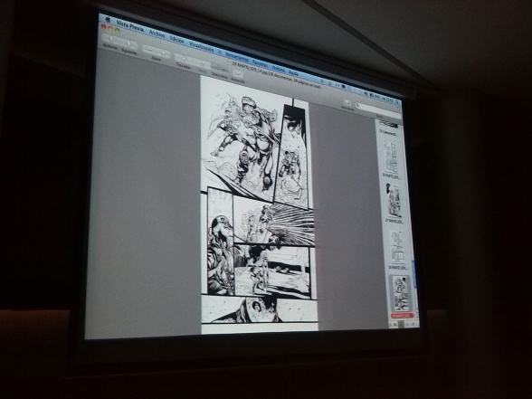 Metrópoli Comic Con Masterclass Rafa Sandoval Jordi Tarragona