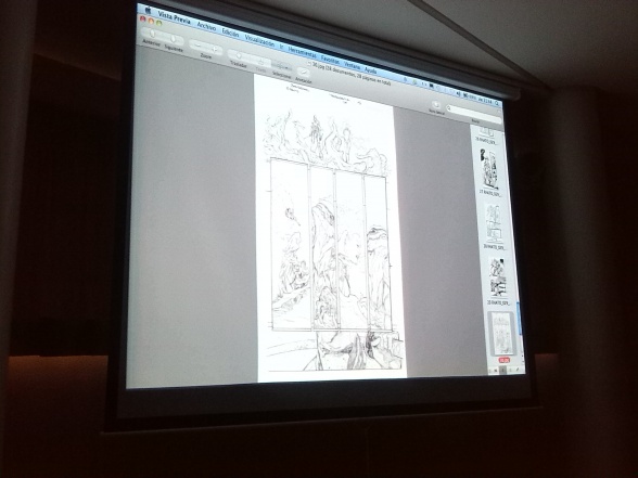 Metrópoli Comic Con Masterclass Rafa Sandoval Jordi Tarragona