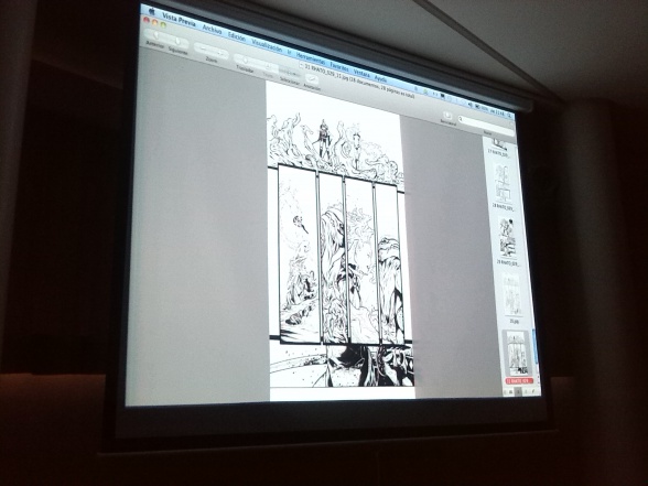 Metrópoli Comic Con Masterclass Rafa Sandoval Jordi Tarragona