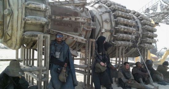 Nuevas fotos del set de rodaje de Star Wars Episodio VII 5 Star Wars Episodio VII Tatooine
