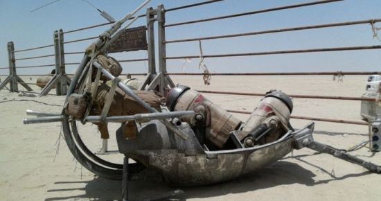 Nuevas fotos del set de rodaje de Star Wars Episodio VII 7 Star Wars Episodio VII Tatooine