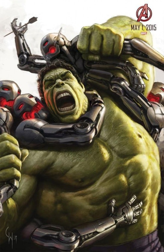 [SDCC2014] Pósters exclusivos de 'Los Vengadores: La era de Ultrón' (Actualizado)
