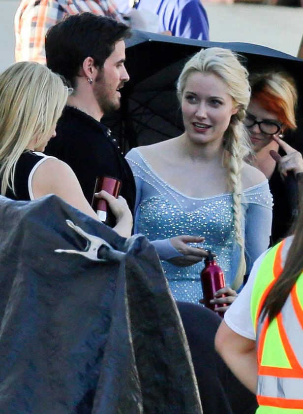 Primeras imágenes de Georgina Haig como Elsa en Érase una Vez
