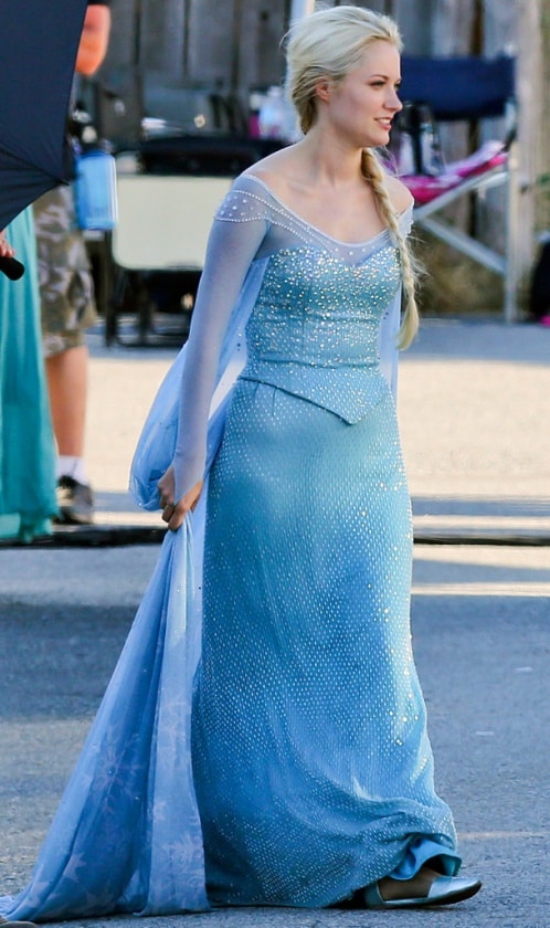 Primeras imágenes de Georgina Haig como Elsa en Érase una Vez