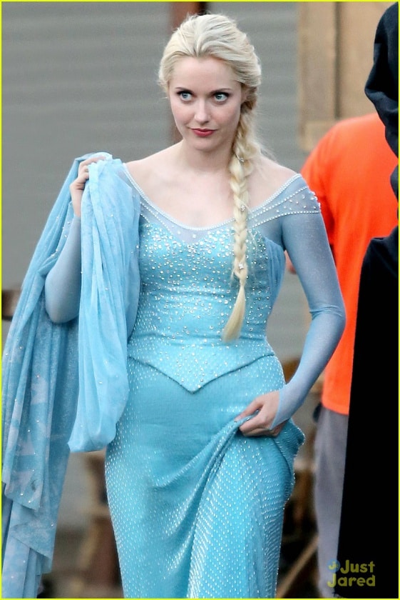 Primeras imágenes de Georgina Haig como Elsa en Érase una Vez