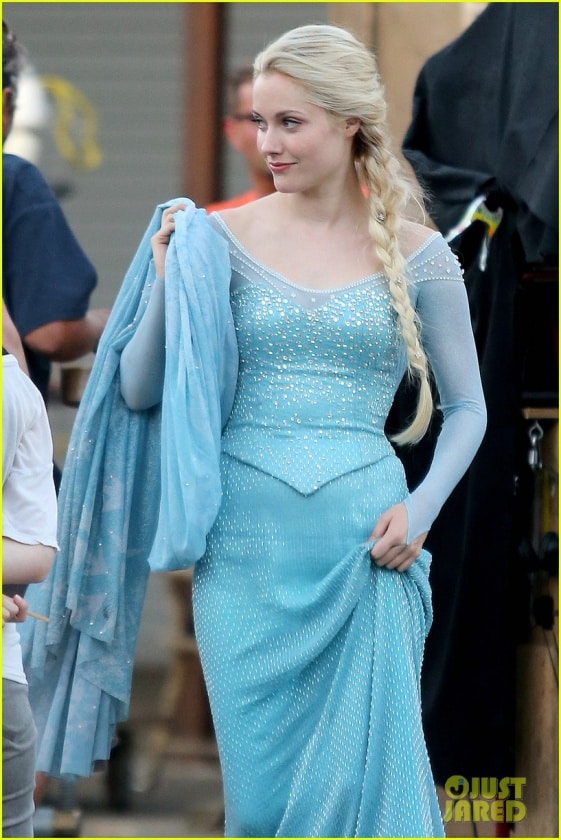 Primeras imágenes de Georgina Haig como Elsa en Érase una Vez