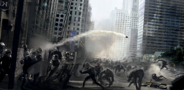 'El amanecer del planeta de los simios' arte conceptual y tres cortos precuela de la película 8 Andy Serkis, El amanecer del planeta de los simios, Matt Reeves