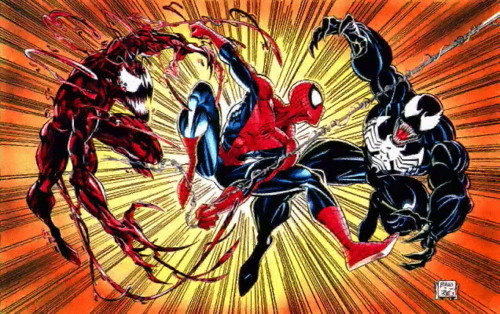 El spin-off de Spiderman se titulará 'Venom Carnage' 1 Spidey-vs-Carnage-and-Venom