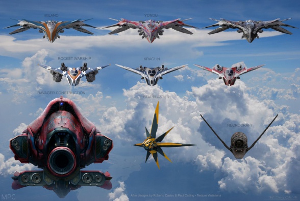 Arte conceptual de 'Guardianes de la Galaxia'