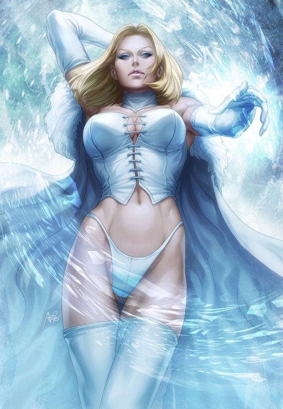 Las impresionantes chicas del mundo del cómic de Artgerm 28 Artgerm, DC Comics, DeviantArt, Marvel