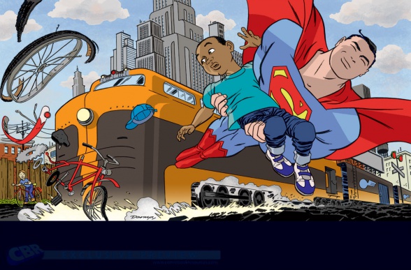 Darwyn Cooke y sus espectaculares portadas alternativas de diciembre 13 Action comics 37 Darwyn Cooke