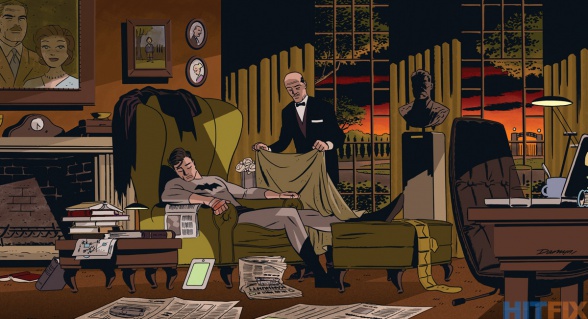 Darwyn Cooke y sus espectaculares portadas alternativas de diciembre 5 Detective comics 37 Darwyn Cooke