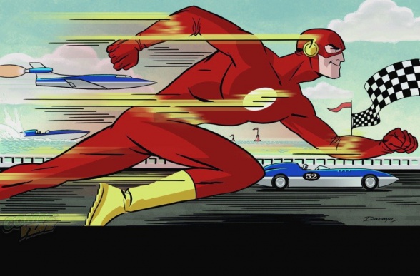 Darwyn Cooke y sus espectaculares portadas alternativas de diciembre 6 Flash 37 Darwyn Cooke