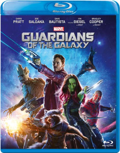 Carátula del DVD y Blu-ray de 'Guardianes de la Galaxia' 2 Guardianes de la galaxia Blu-ray