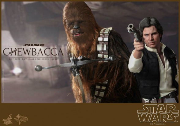 Nuevas figuras de Hot Toys de Han Solo y Chewbacca 2 Hot Toys Chewbacca y Han Solo
