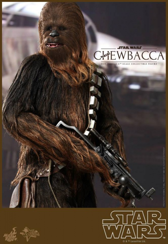 Nuevas figuras de Hot Toys de Han Solo y Chewbacca 1 Hot Toys Chewbacca