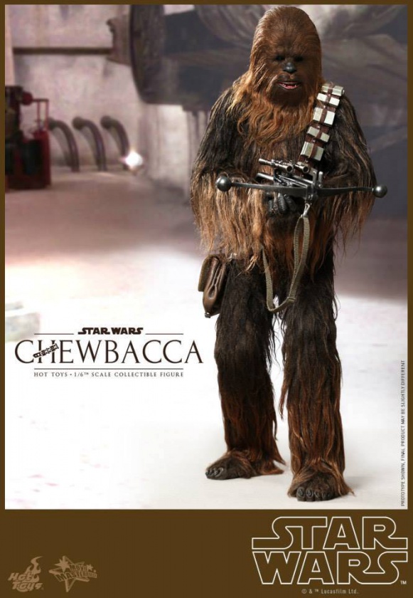 Nuevas figuras de Hot Toys de Han Solo y Chewbacca 3 Hot Toys Chewbacca