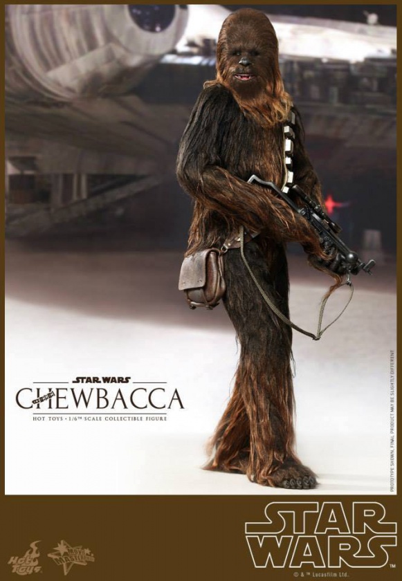 Nuevas figuras de Hot Toys de Han Solo y Chewbacca 5 Hot Toys Chewbacca