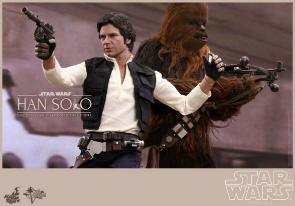 Hot Toys Han Solo y Chewbacca