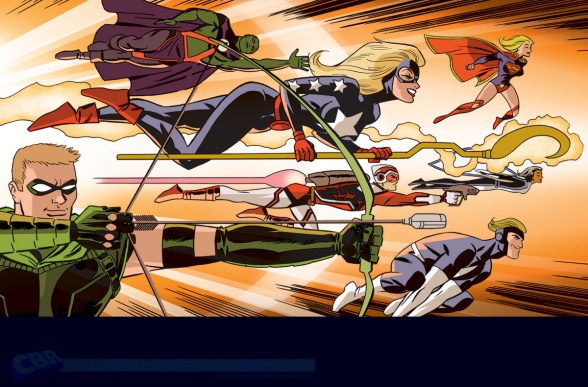 Darwyn Cooke y sus espectaculares portadas alternativas de diciembre 19 Justice League United 7 Darwyn Cooke