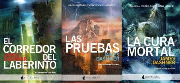 Portadas saga el corredor del laberinto