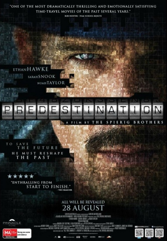 Predestination poster Predestination poster