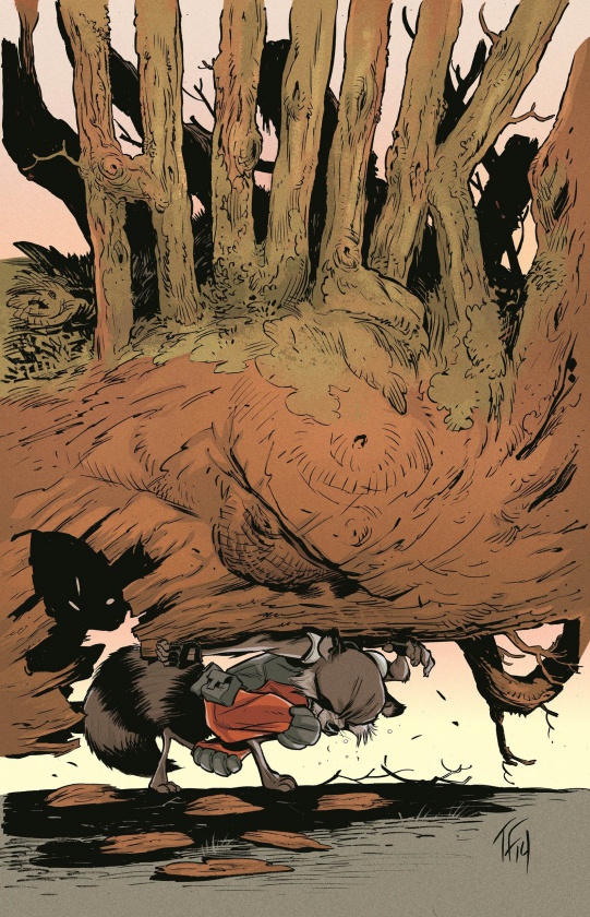 Mapache Cohete y Groot invaden las portadas de Marvel de noviembre