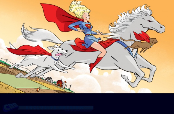 Darwyn Cooke y sus espectaculares portadas alternativas de diciembre 22 Supergirl 37 Darwyn Cooke