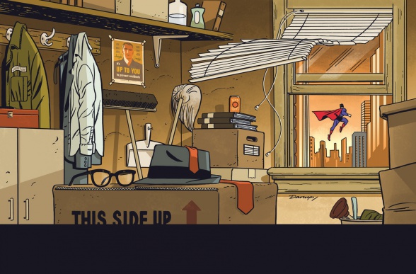 Darwyn Cooke y sus espectaculares portadas alternativas de diciembre 23 Superman 37 Darwyn Cooke