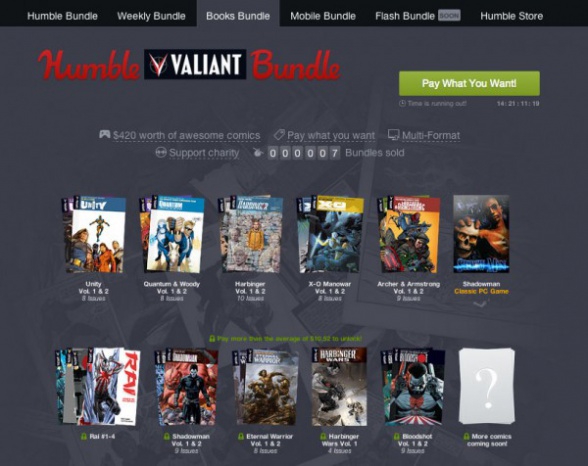 Valiant Humble bundle Valiant Humble bundle