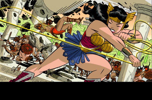 Darwyn Cooke y sus espectaculares portadas alternativas de diciembre 17 Wonder Woman 37 Darwyn Cooke