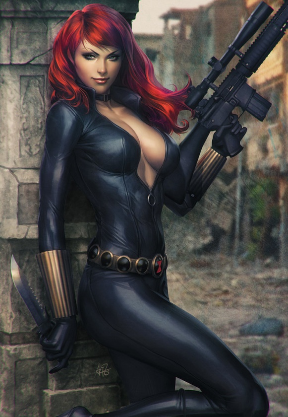 Las impresionantes chicas del mundo del cómic de Artgerm 21 Las impresionantes chicas del mundo del cómic de Artgerm