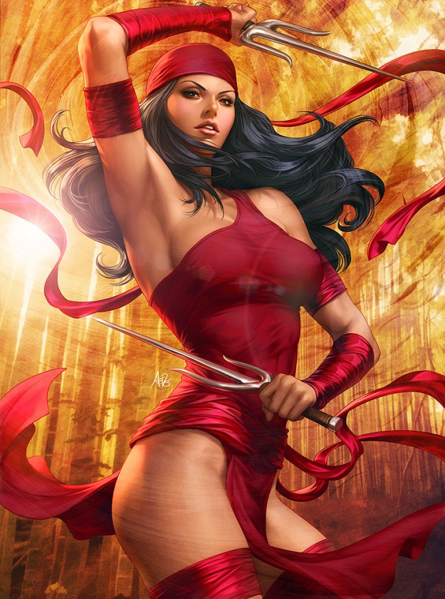 Las impresionantes chicas del mundo del cómic de Artgerm 22 Las impresionantes chicas del mundo del cómic de Artgerm