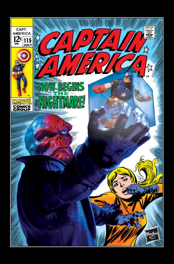 Marvel Hasbro Capitán América Marvel Hasbro Capitán América y Red Skull