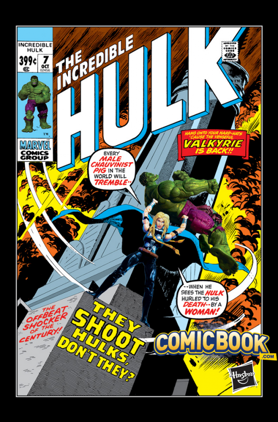 Marvel Hasbro Hulk y Thor