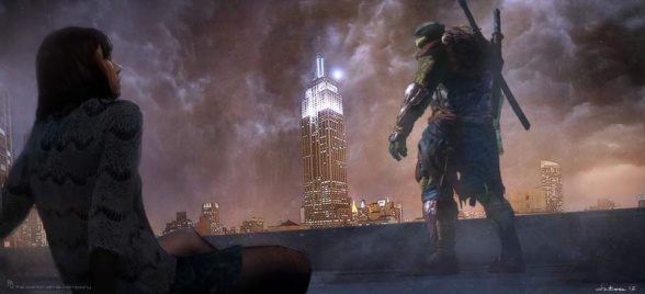 Arte conceptual de la película 'Teenage Mutant Ninja Turtles' 2 Michael Bay, Teenage Mutant Ninja Turtles, Tsvetomir Georgiev